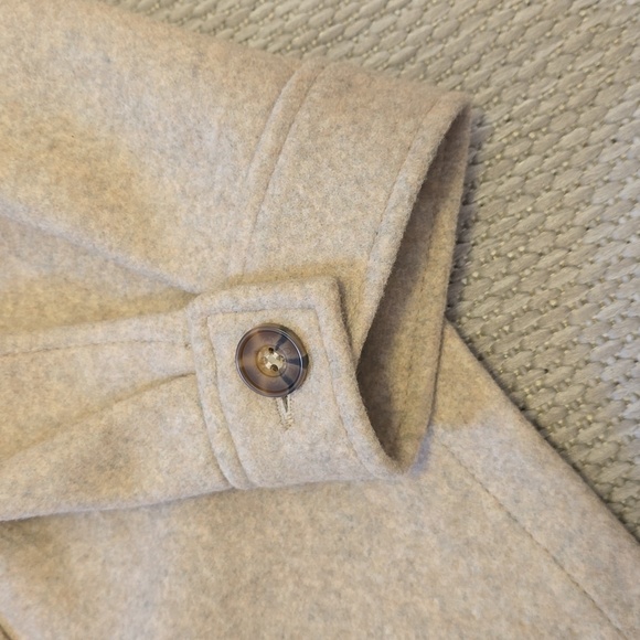 NWOT Love Tree Beige Cropped Coat - Picture 3 of 8